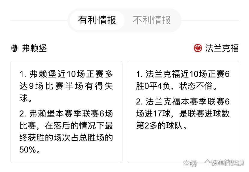 清晨突围战来临，法兰克福围绕欧冠刷新队史纪录，底气十足，细节决定成败(斯图加特对法兰克福比分预测)